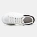 Alexander McQueen Oversized White Heel Black, 36