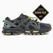 Asics Gel-Kahana 8 Black Grey Green Gore-Tex