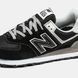 New Balance 574 Triple Contrast Black