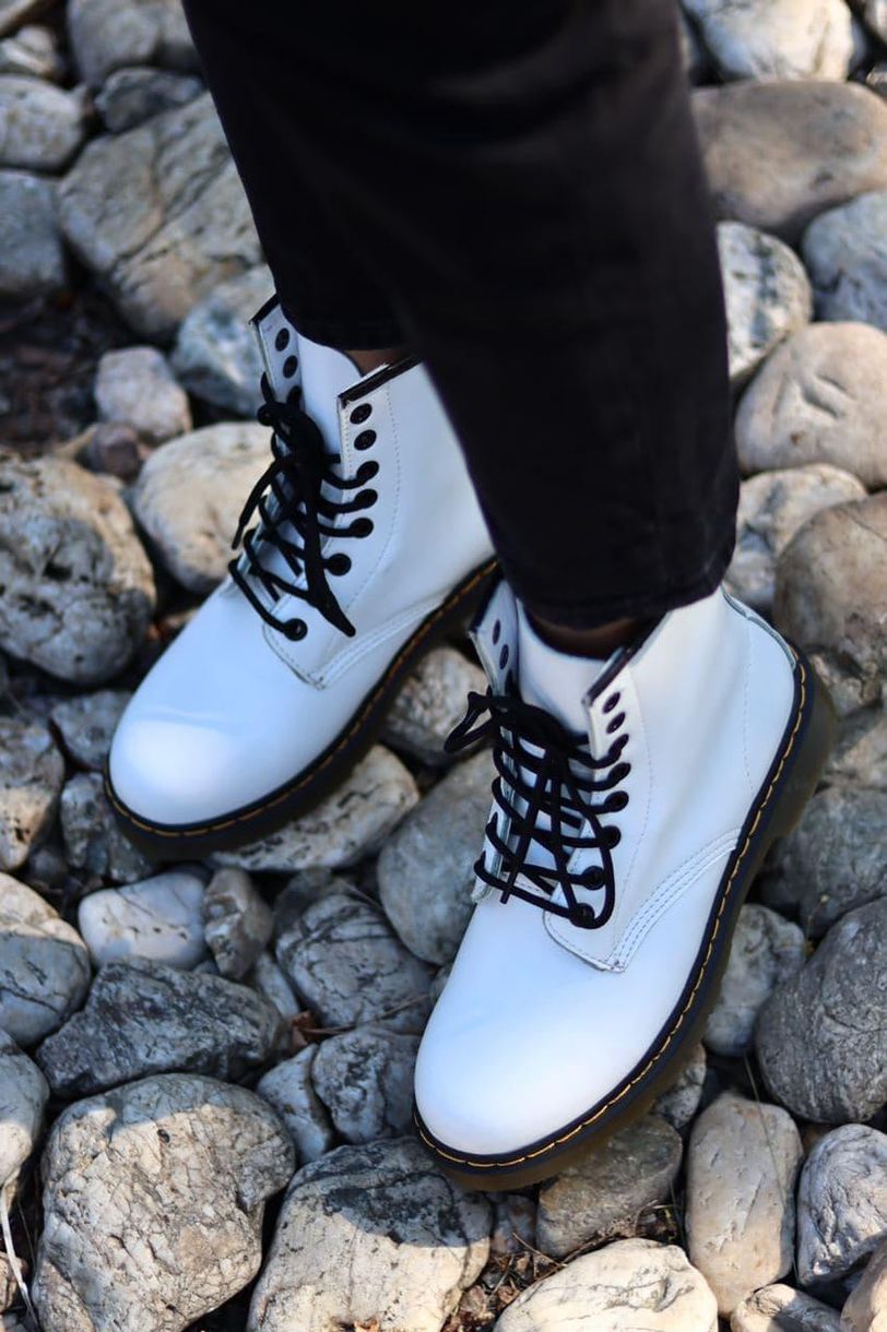 Черевики Dr. Martens White 4247 фото