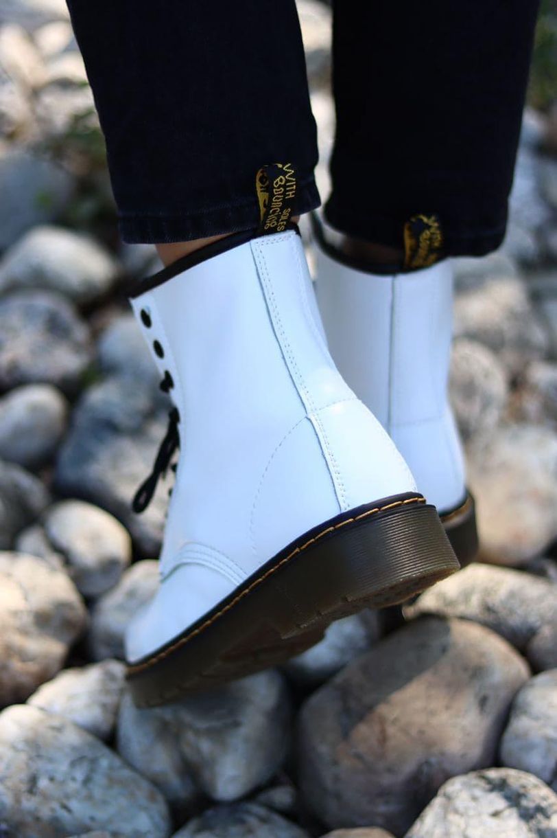 Черевики Dr. Martens White 4247 фото