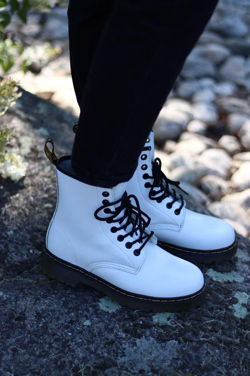 Черевики Dr. Martens White 4247 фото