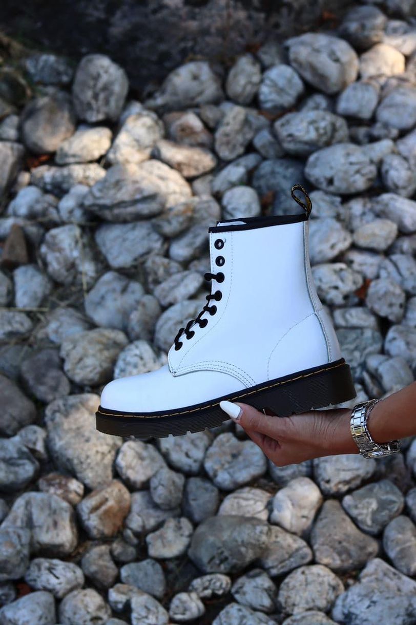 Черевики Dr. Martens White 4247 фото