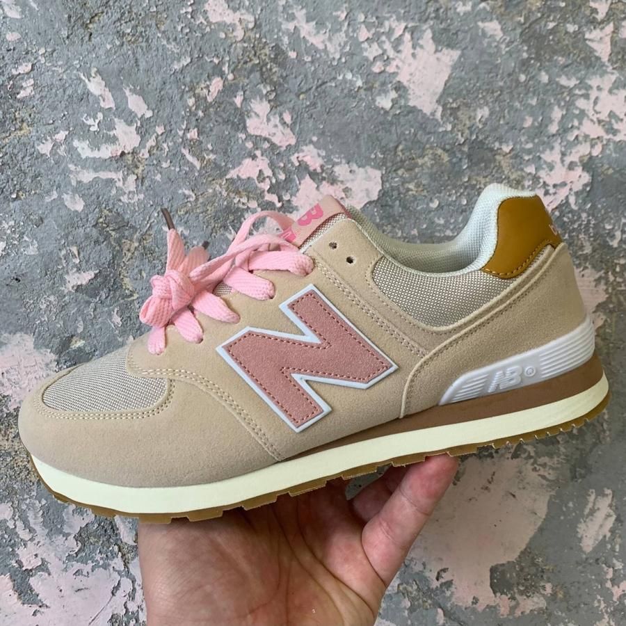 Кросівки New Balance 574 Send Pink 3699 фото