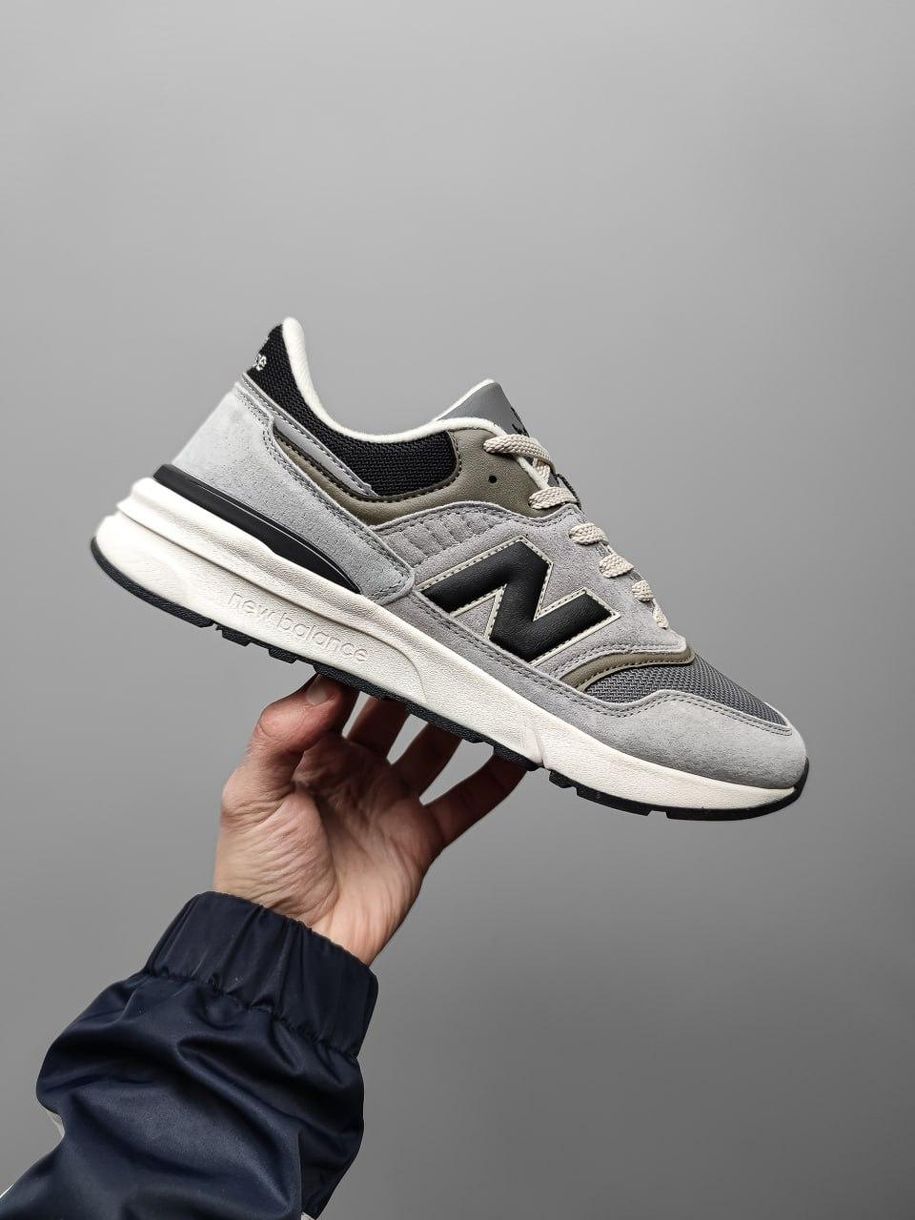 Кроссовки New Balance 997 Gray / Haki 10877 фото