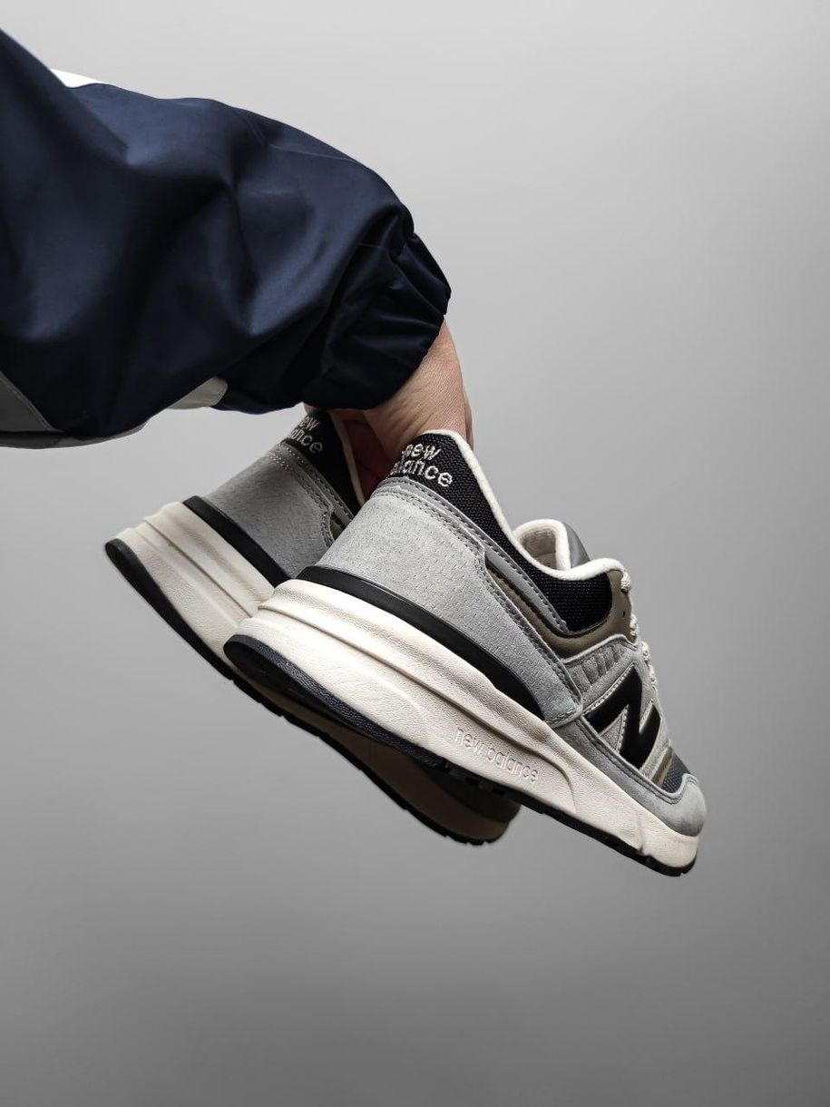 Кроссовки New Balance 997 Gray / Haki 10877 фото