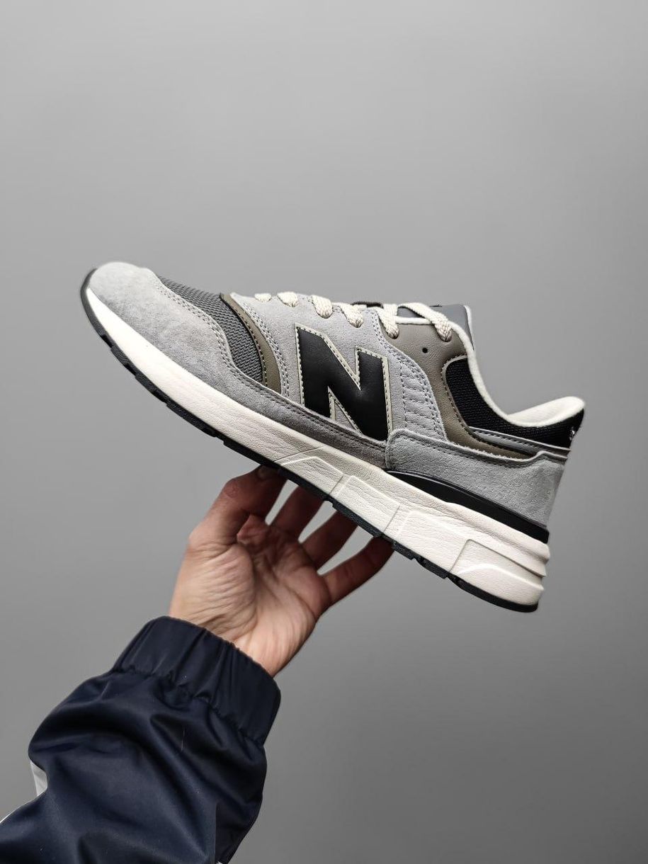 Кроссовки New Balance 997 Gray / Haki 10877 фото