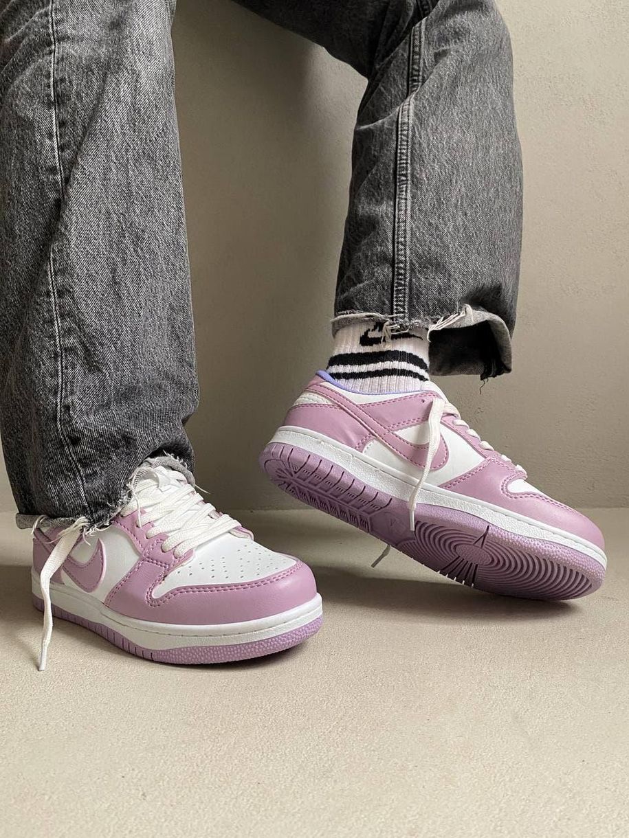 Кроссовки Nike Dunk Low Violet 6392 фото