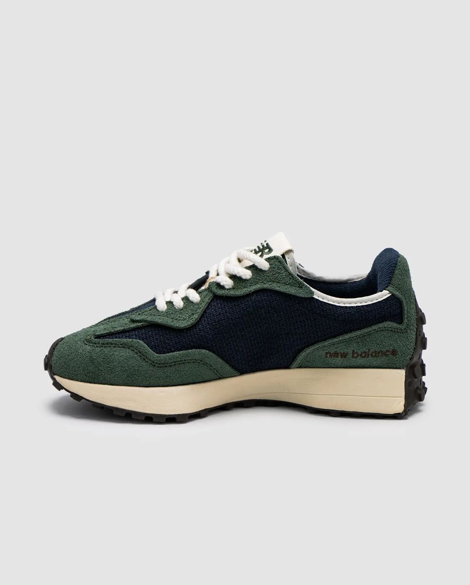 New Balance 327 Navy Green White, 36