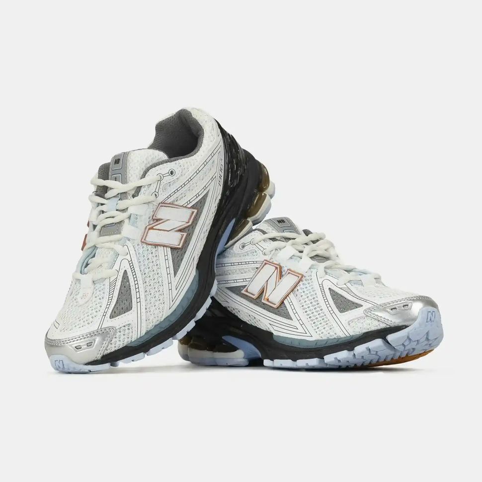 New Balance 1906R White Black Grey Orange