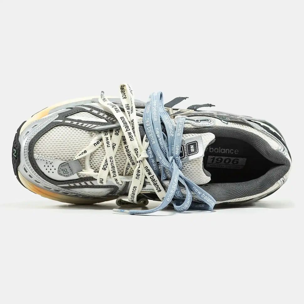 New Balance 1906A Cream Grey Dual Laces, 36