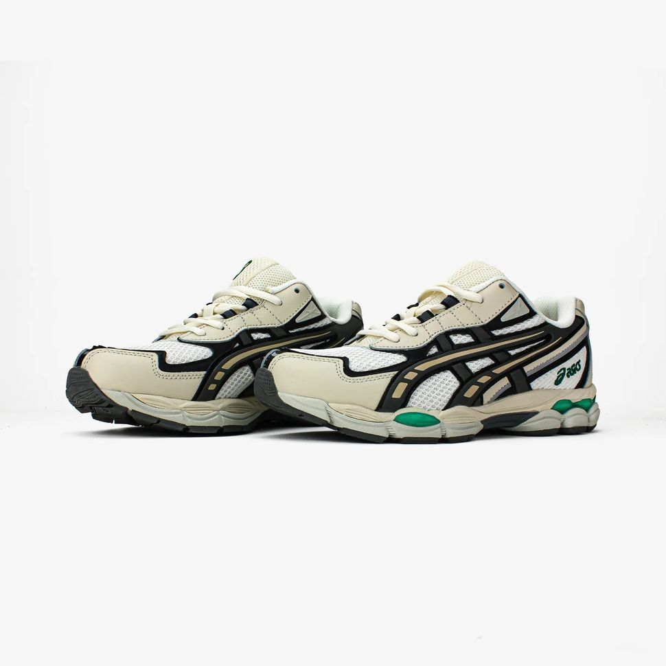 Asics Gel-NYC Cream Black Green, 41