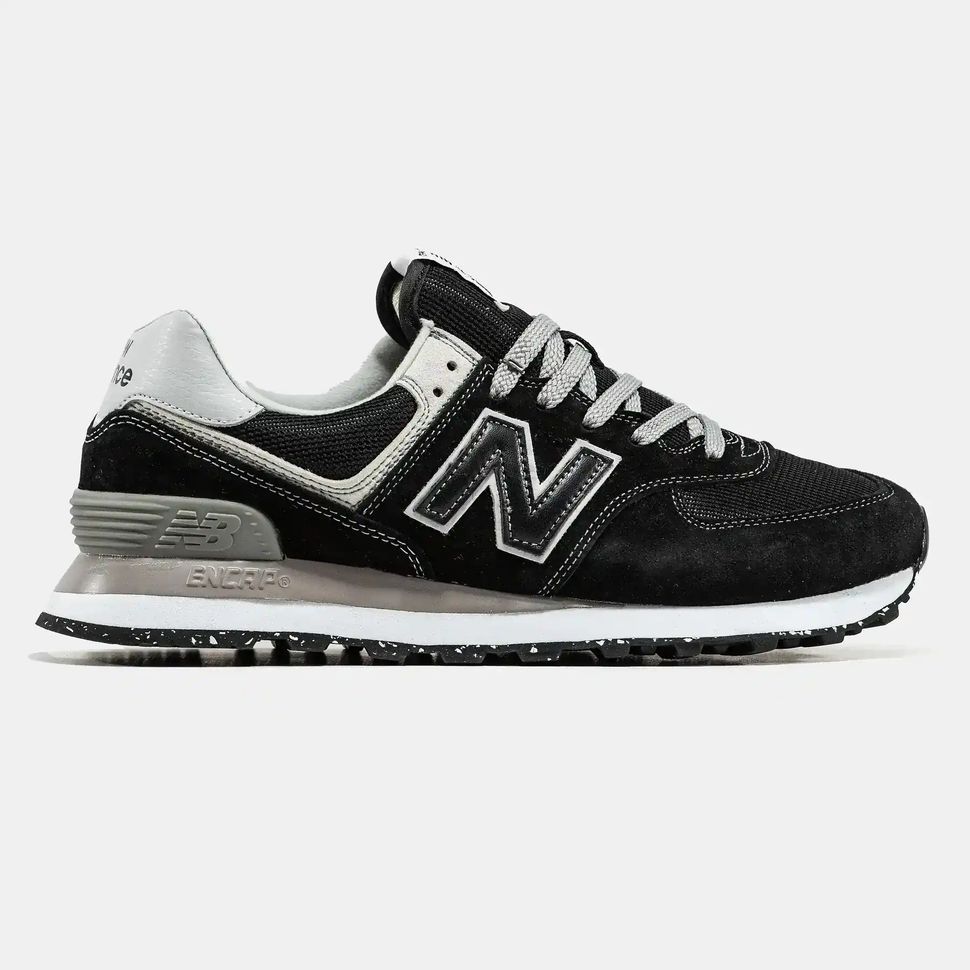 New Balance 574 Triple Contrast Black