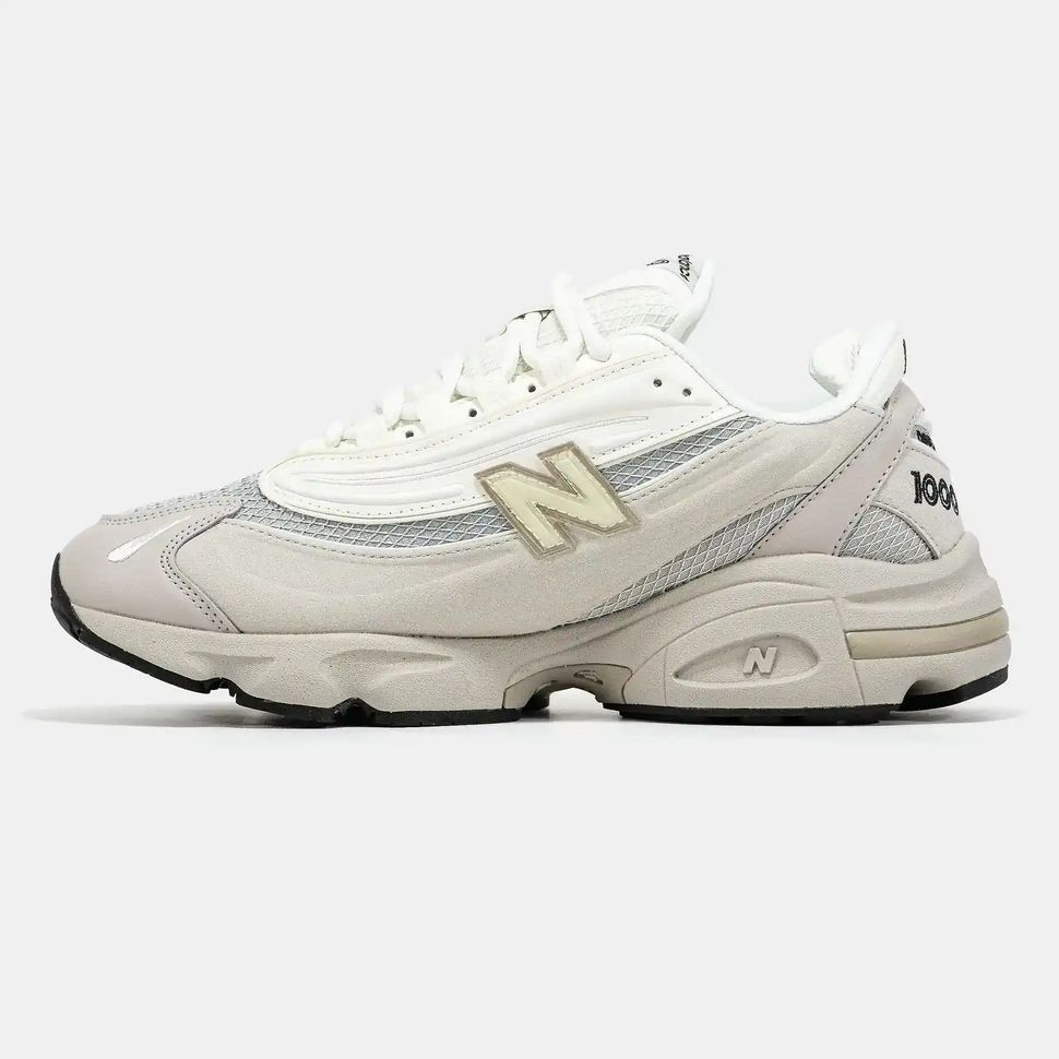 New Balance 1000 White Cream Grey