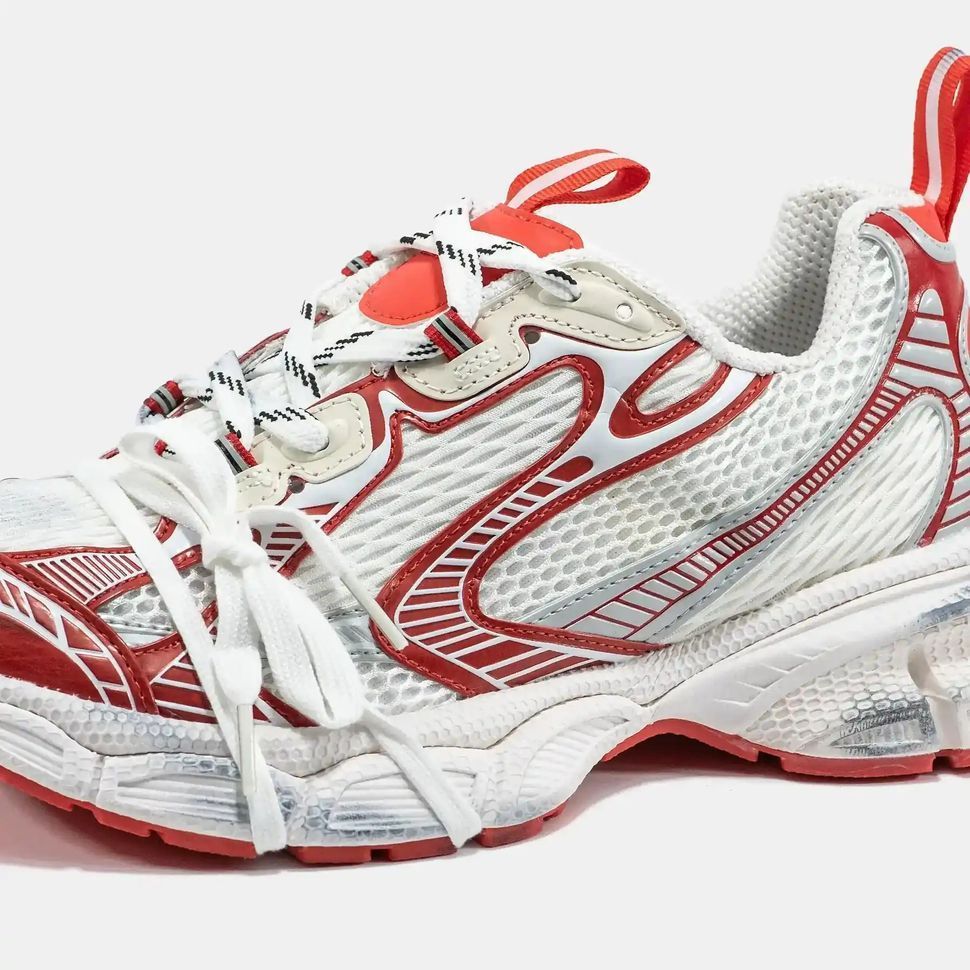 Balenciaga 3XL White Red Silver