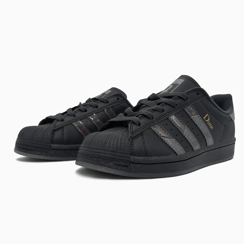 Adidas Superstar x Dime Black Grey