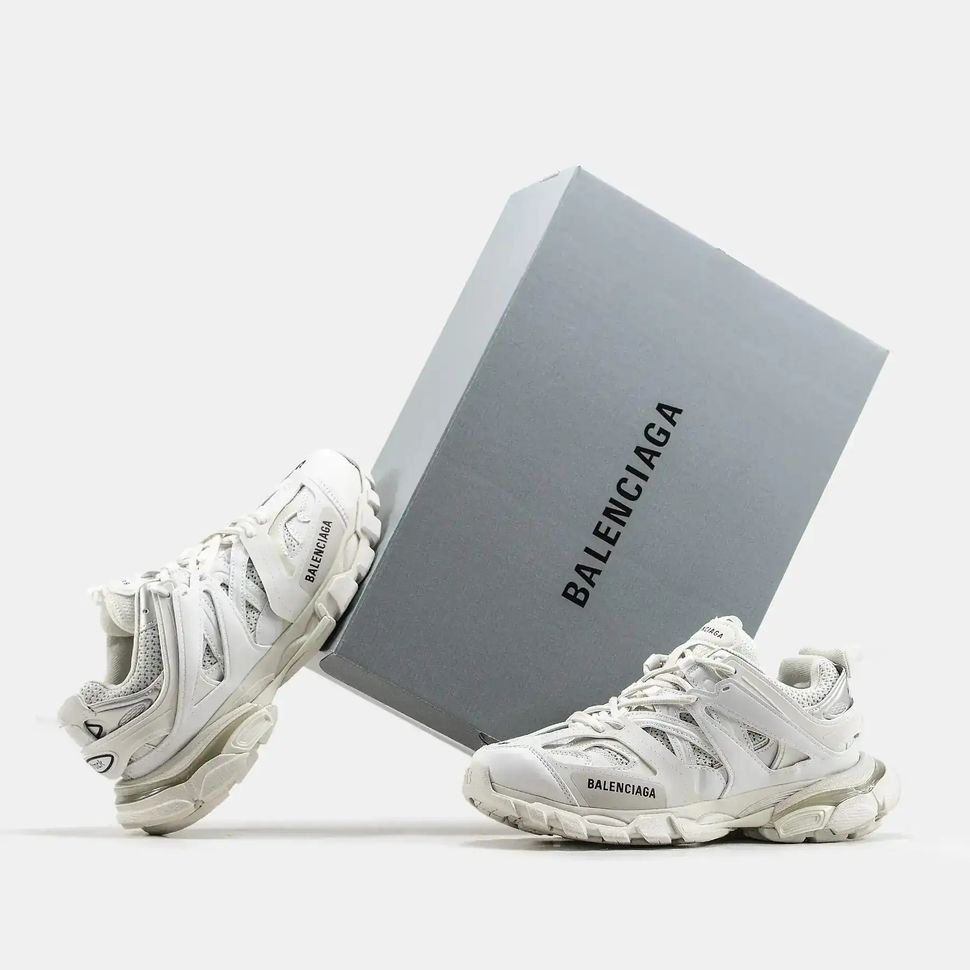 Balenciaga Track Triple White