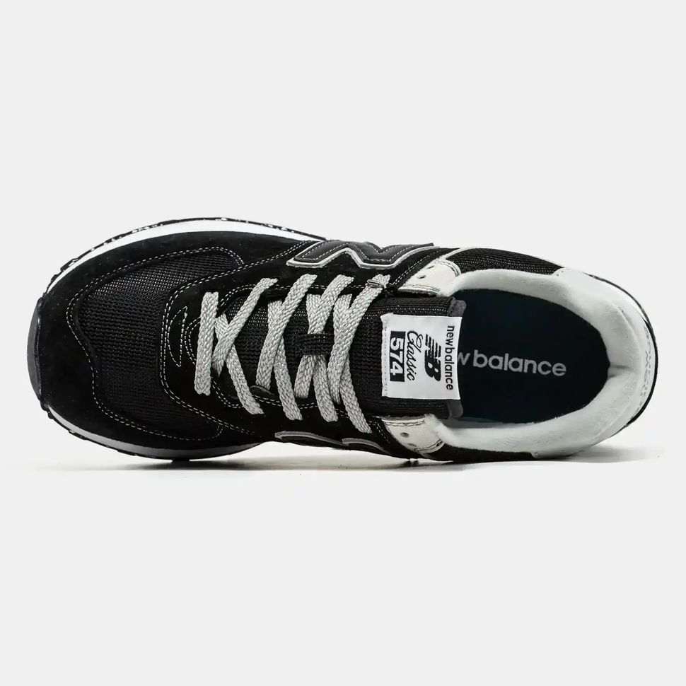 New Balance 574 Triple Contrast Black