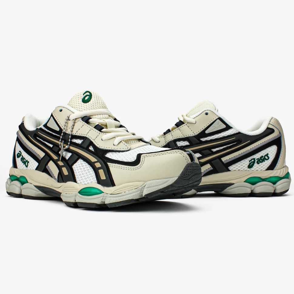 Asics Gel-NYC Cream Black Green, 41
