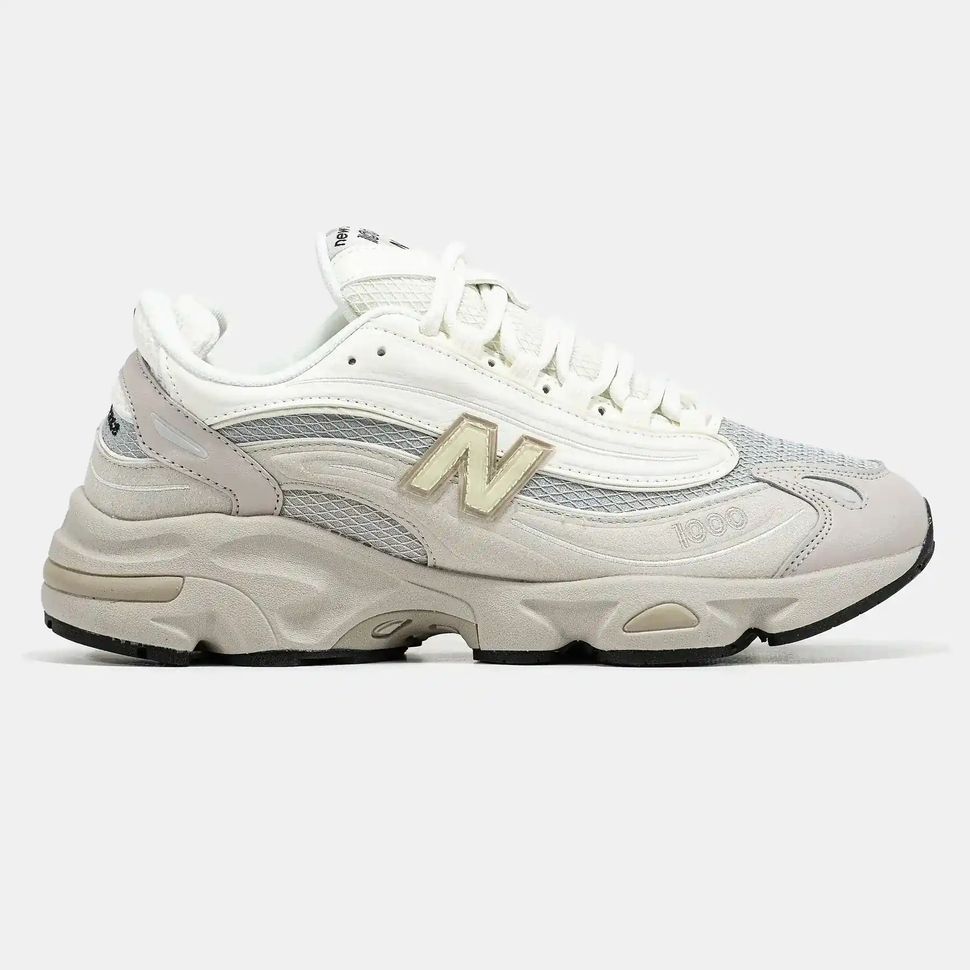 New Balance 1000 White Cream Grey