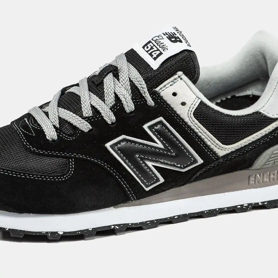 New Balance 574 Triple Contrast Black