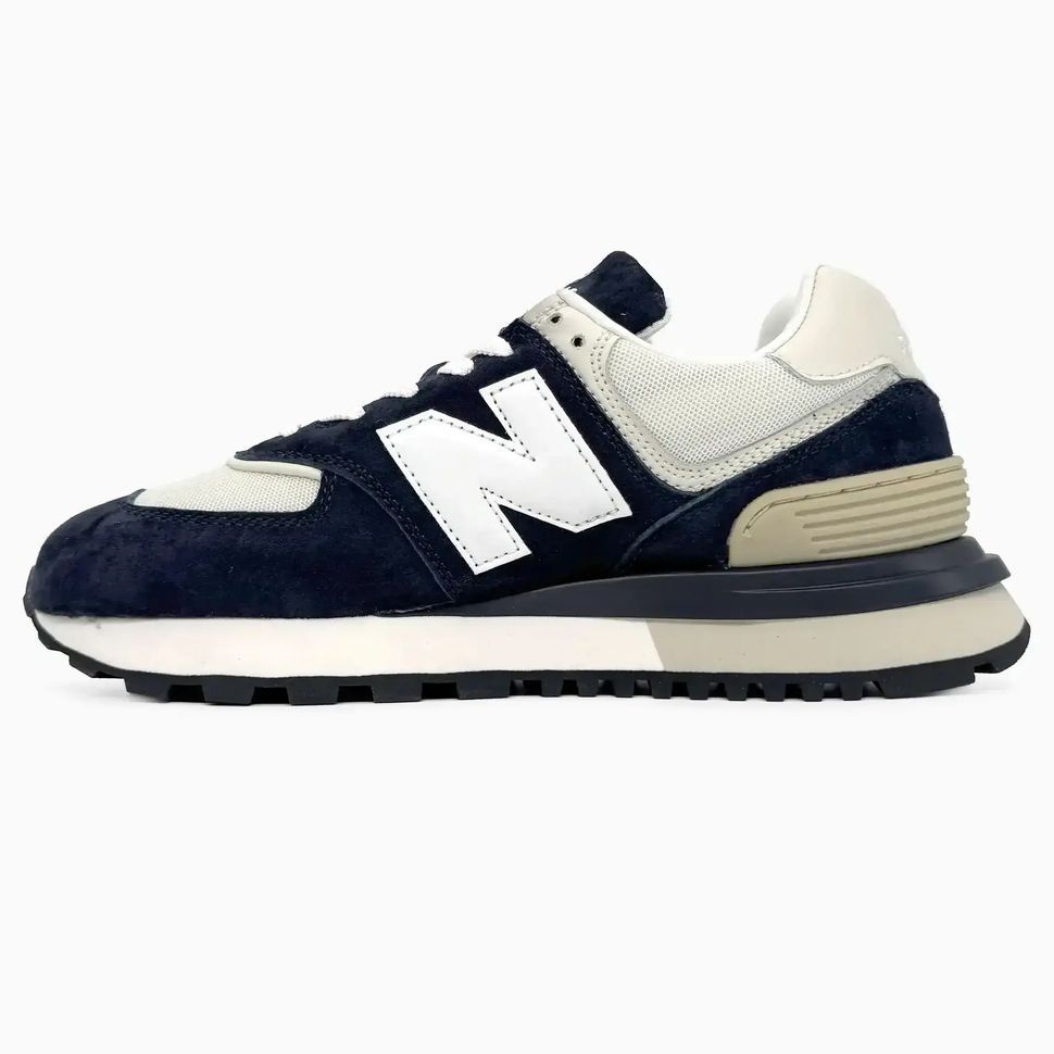 New Balance 574 Legacy Navy White Beige