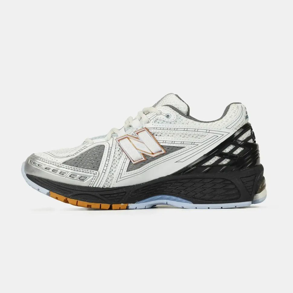 New Balance 1906R White Black Grey Orange