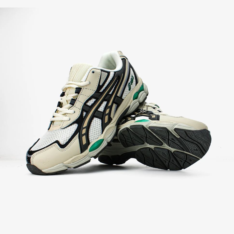 Asics Gel-NYC Cream Black Green, 41
