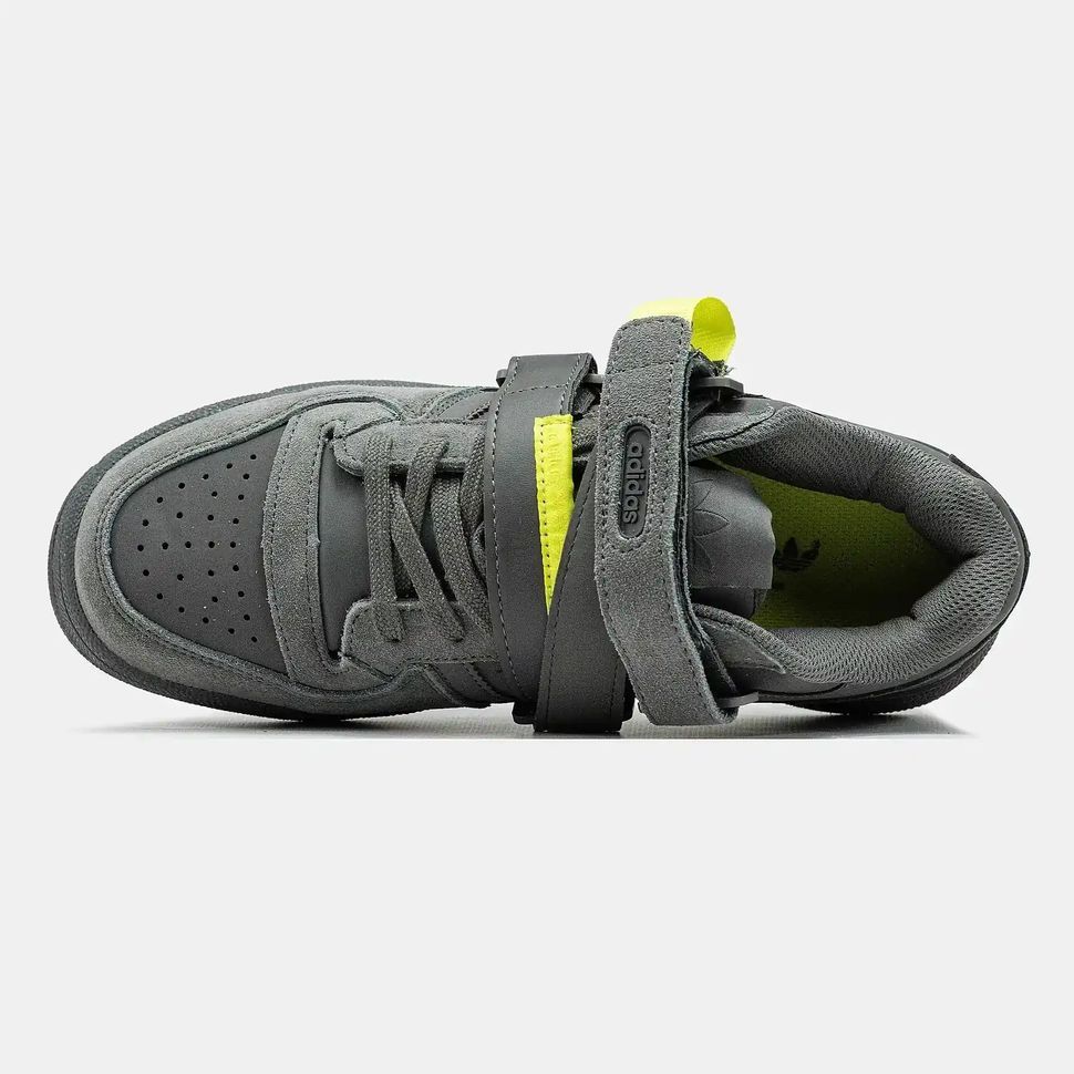Adidas Forum 84 Strap Low Cinder Grey Yellow