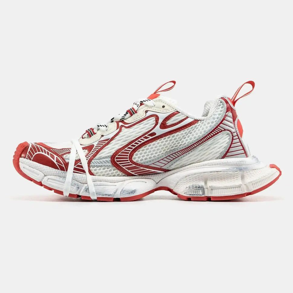 Balenciaga 3XL White Red Silver