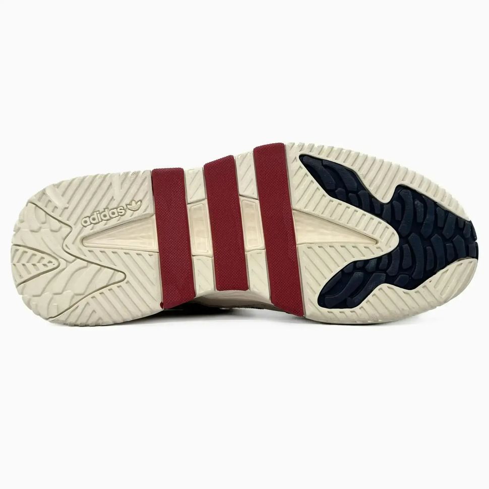 Adidas Niteball Off White Maroon Orange