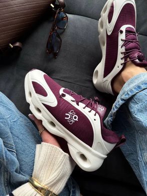 On Cloudsolo x Loewe White/Bordo, 36