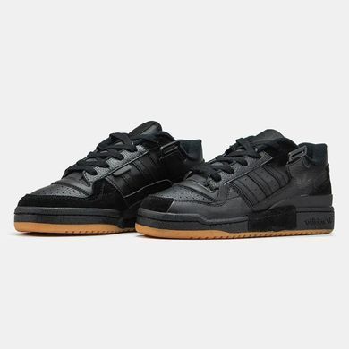 Adidas Forum 84 Low Triple Black Gum, розмір 40
