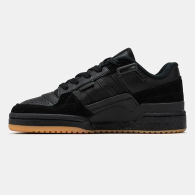 Adidas Forum 84 Low Triple Black Gum, розмір 40