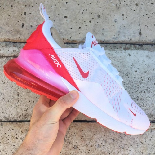 Nike Air Max 270 White Red Pink 805 фото