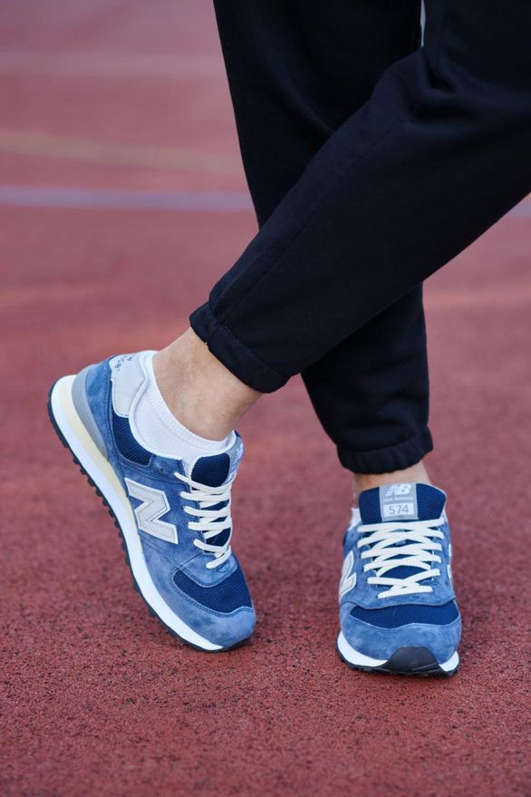 women new balance 574 blue