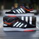 Кросівки Adidas Drop Step Black White Orange 8980 фото 4