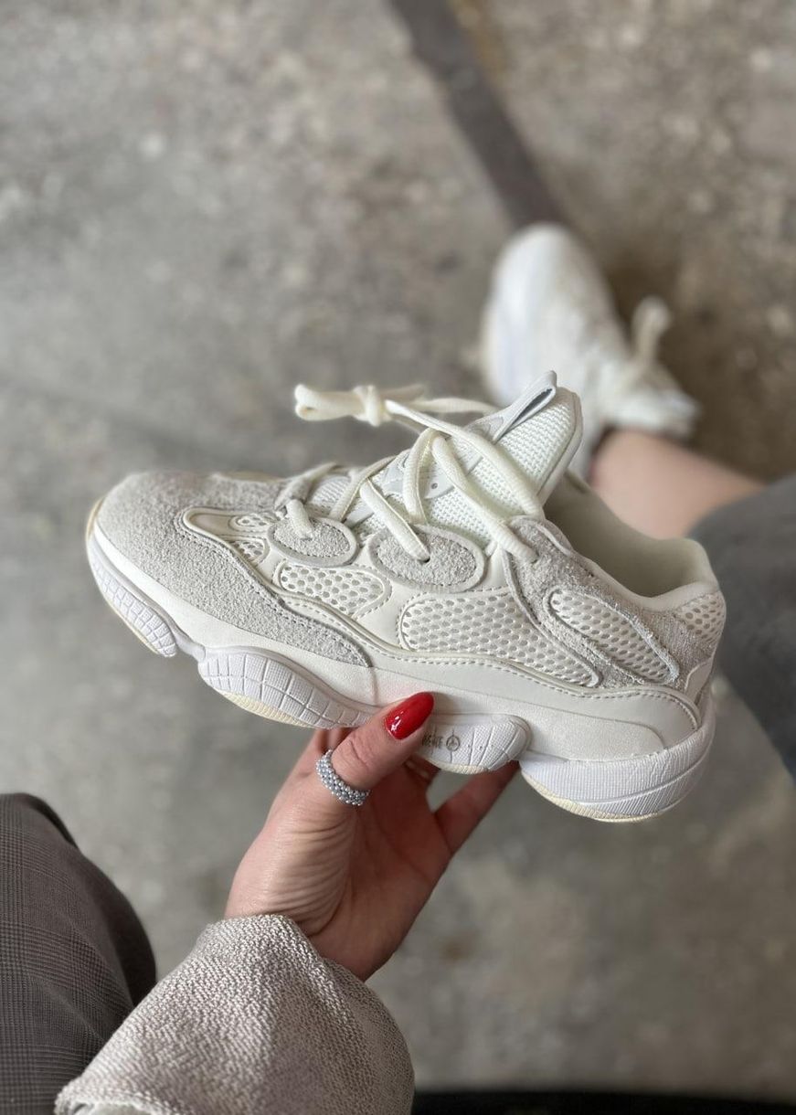 Кросівки Adidas Yeezy 500 Light Biege 3261 фото