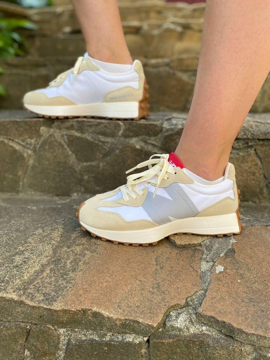 Кросівки New Balance 327 White Turtle Dove 8174 фото