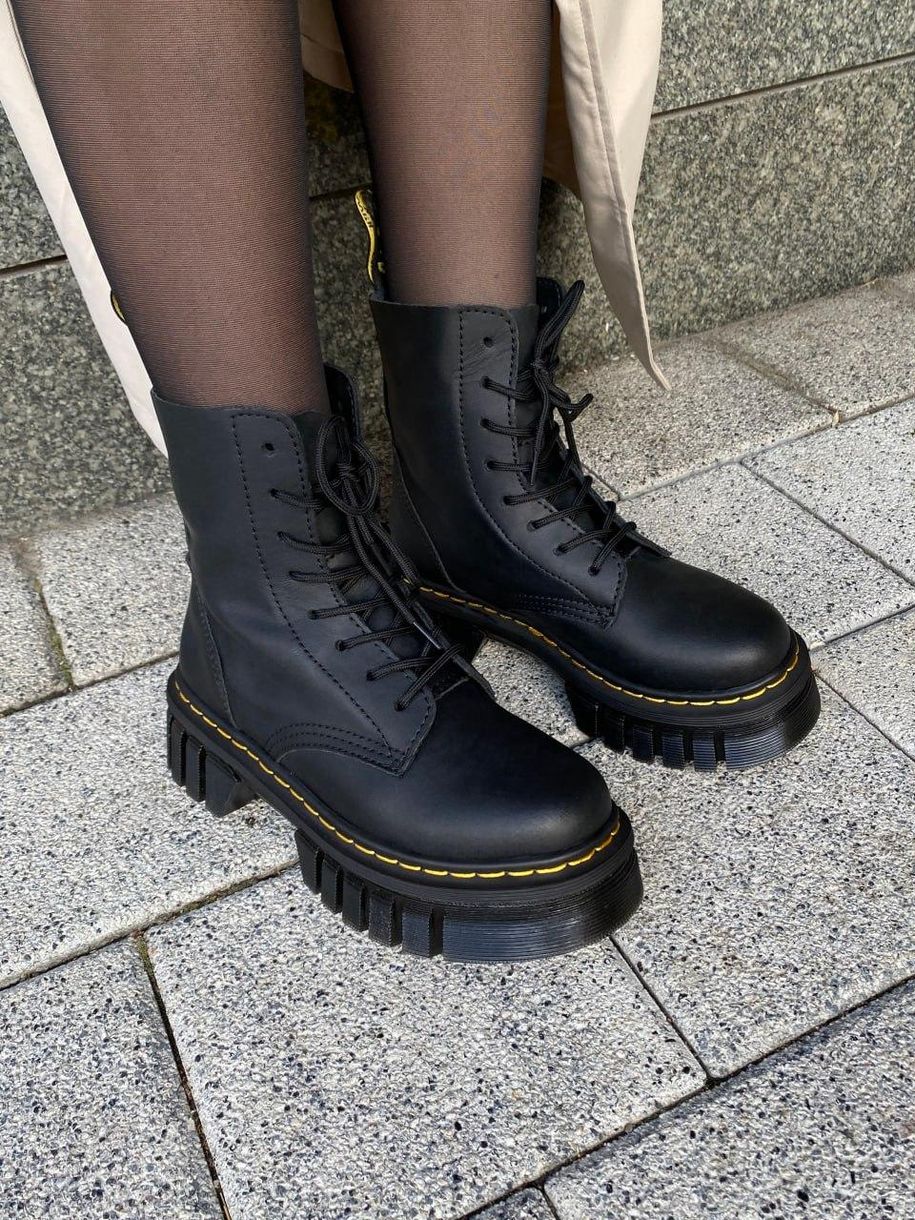 Черевики Dr. Martens Jadon Audrick Black Termo 9728 фото