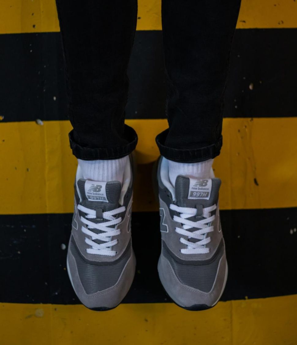 Кроссовки New Balance 997 Grey White 2 3738 фото