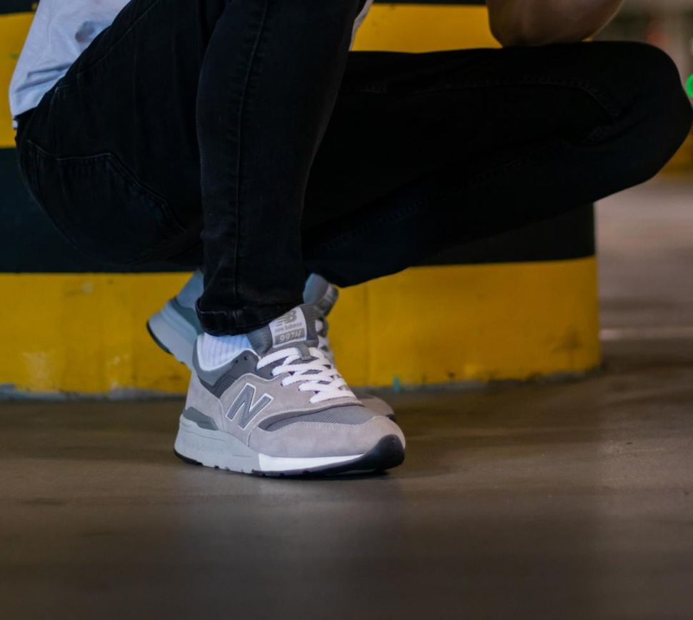 Кросівки New Balance 997 Grey White 2 3738 фото