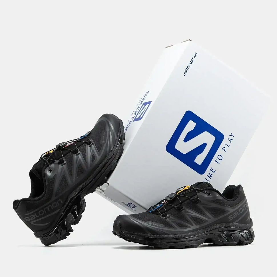 Salomon XT-6 Gore-Tex Triple Black