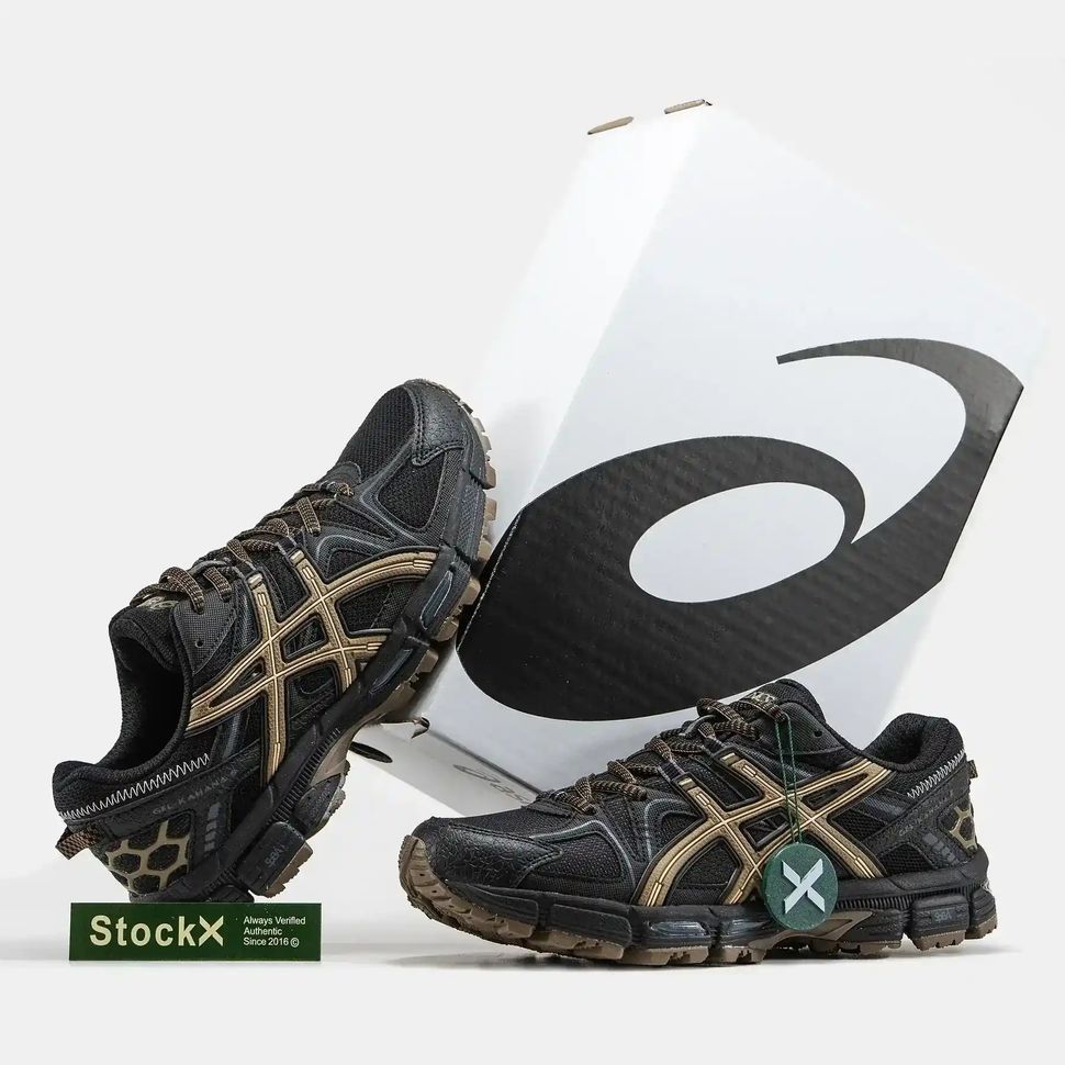 Asics Gel-Kahana 8 Black Gold Brown