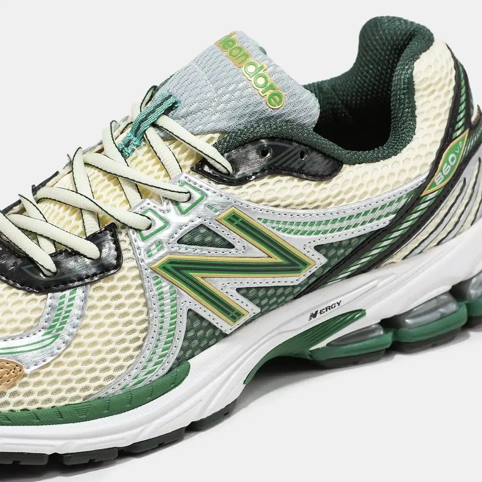 New Balance 860v2 Aime Leon Dore Cream Green Black