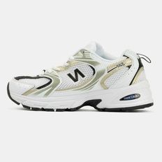 New Balance 530 White Silver Gold