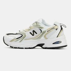 New Balance 530 White Silver Gold