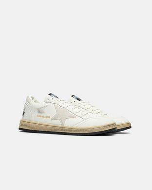 Golden Goose Ball Star White Beige, 36