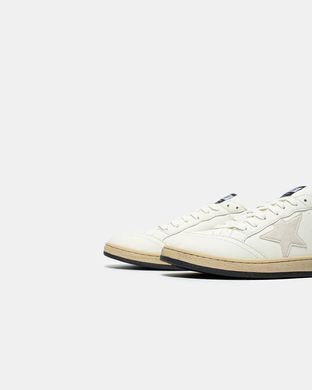 Golden Goose Ball Star White Beige, 36
