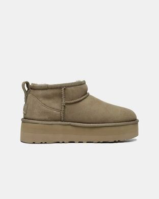 UGG Classic Ultra Mini Extra Platform Light Grey